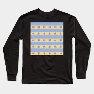 Stripes, ocean and sand Long Sleeve T-Shirt